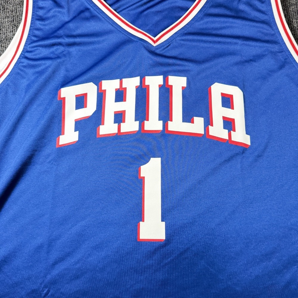 Fanatics Philadelphia 76ers James Harden Jersey Mens 3XL Blue NBA Fast Break NWT - Picture 5 of 10
